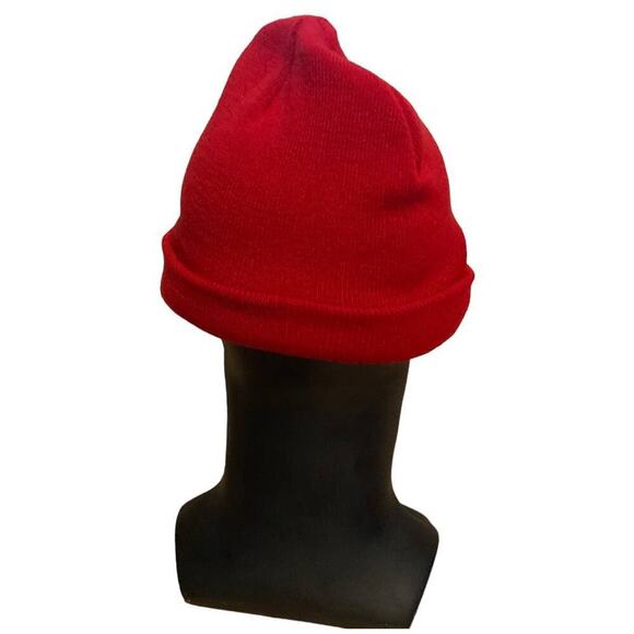 Yea.Nice Premium Beanie Logo Cuffed Flat Knit Warm Winter Hat - Picture 2 of 9